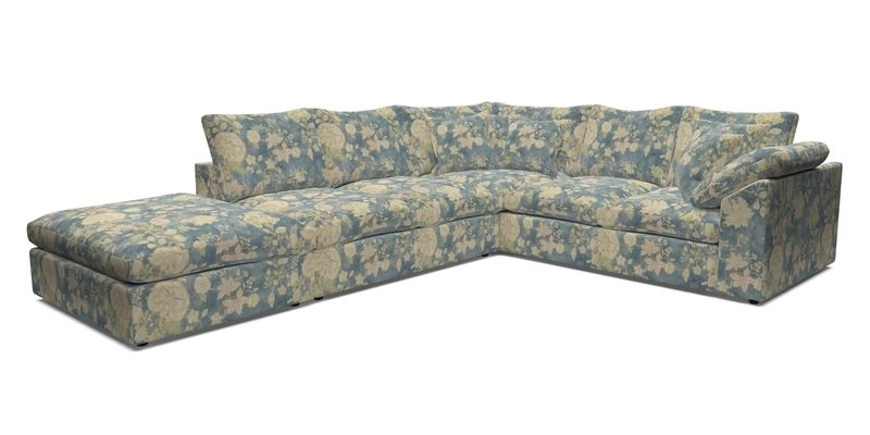Big Softie Sloped Arm Large Corner Group RHF in Sahara Chalk