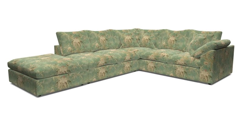 Big Softie Sloped Arm Large Corner Group RHF in Sahara Chalk