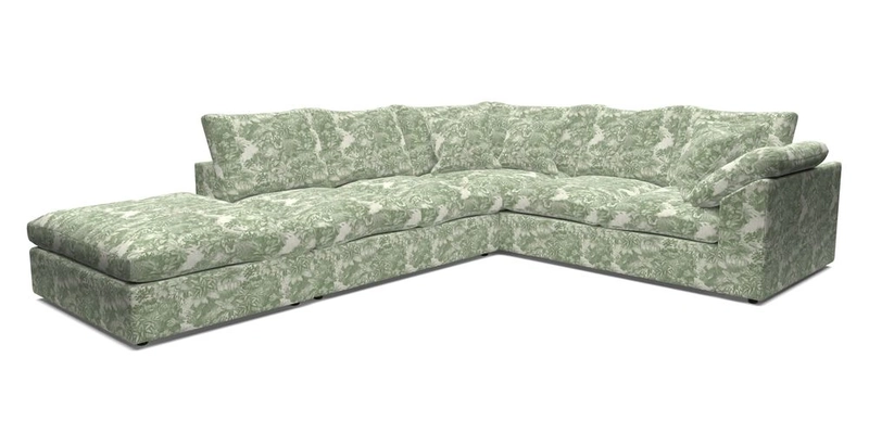 Big Softie Sloped Arm Large Corner Group RHF in Sahara Chalk