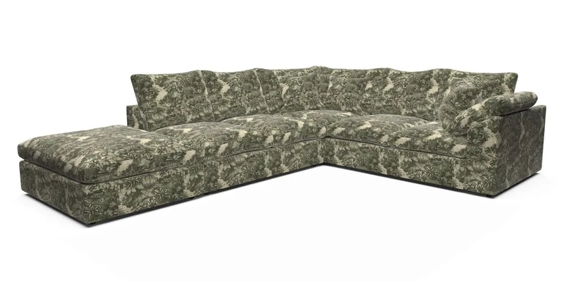 Big Softie Sloped Arm Large Corner Group RHF in Sahara Chalk
