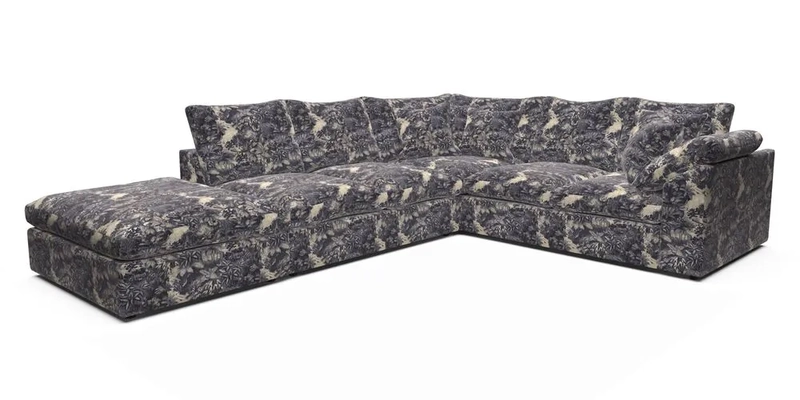 Big Softie Sloped Arm Large Corner Group RHF in Sahara Chalk