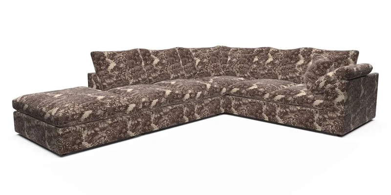 Big Softie Sloped Arm Large Corner Group RHF in Sahara Chalk