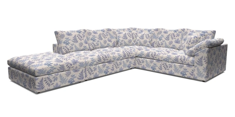 Big Softie Sloped Arm Large Corner Group RHF in Sahara Chalk
