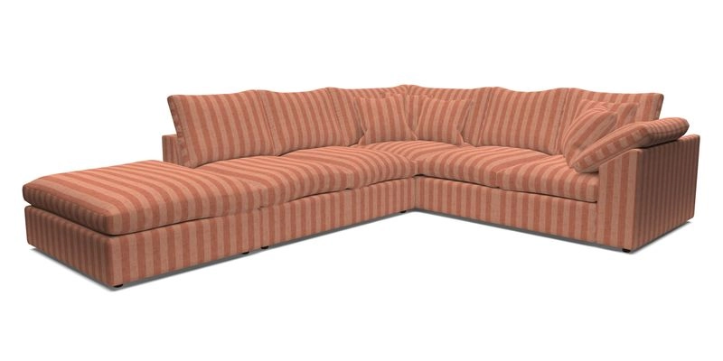 Big Softie Sloped Arm Large Corner Group RHF in Sahara Chalk