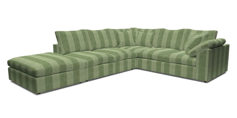 Big Softie Sloped Arm Large Corner Group RHF in Sahara Chalk