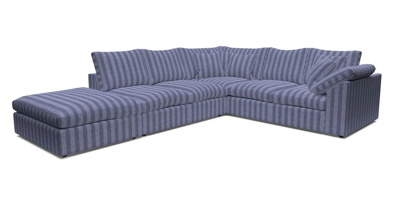 Big Softie Sloped Arm Large Corner Group RHF in Sahara Chalk