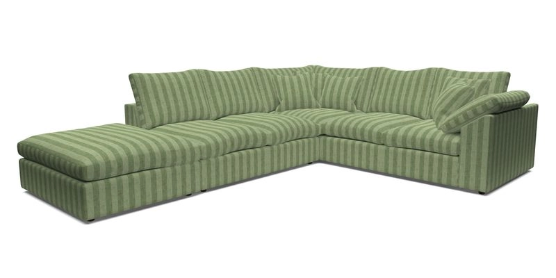 Big Softie Sloped Arm Large Corner Group RHF in Sahara Chalk