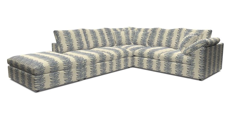 Big Softie Sloped Arm Large Corner Group RHF in Sahara Chalk