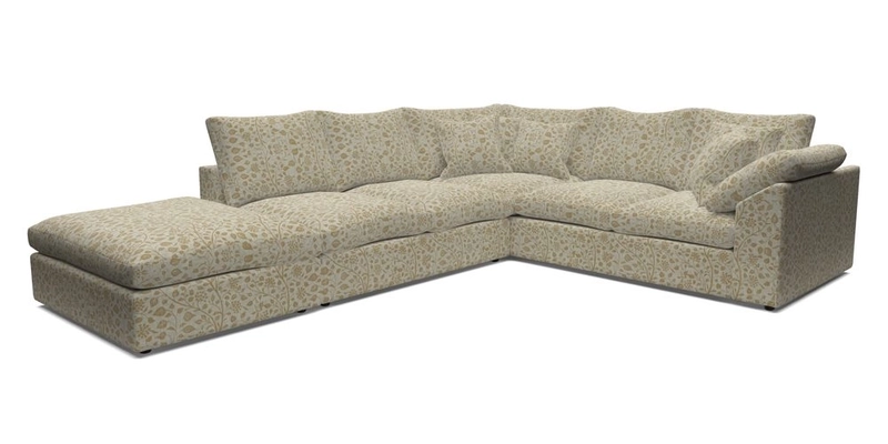 Big Softie Sloped Arm Large Corner Group RHF in Sahara Chalk