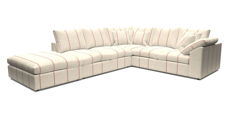Big Softie Sloped Arm Large Corner Group RHF in Sahara Chalk