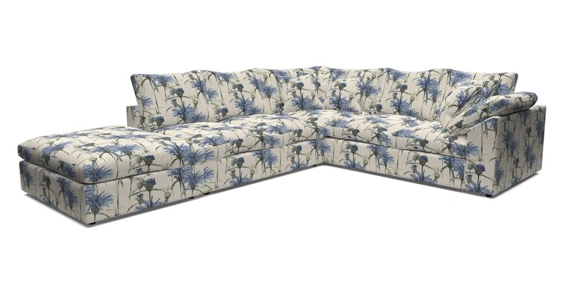 Big Softie Sloped Arm Large Corner Group RHF in Sahara Chalk