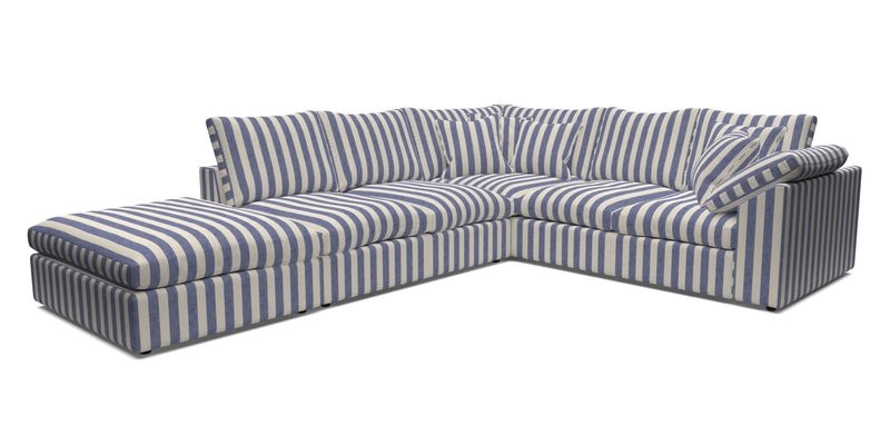 Big Softie Sloped Arm Large Corner Group RHF in Sahara Chalk