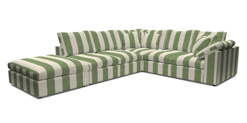 Big Softie Sloped Arm Large Corner Group RHF in Sahara Chalk