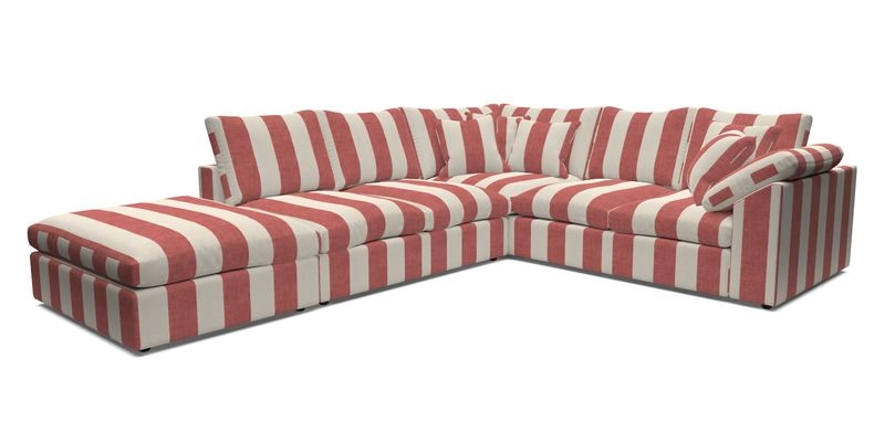 Big Softie Sloped Arm Large Corner Group RHF in Sahara Chalk