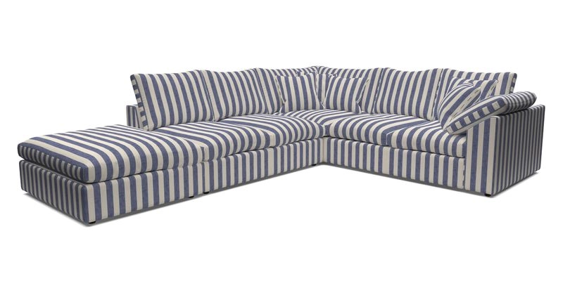 Big Softie Sloped Arm Large Corner Group RHF in Sahara Chalk