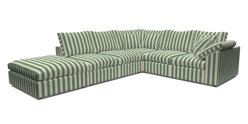 Big Softie Sloped Arm Large Corner Group RHF in Sahara Chalk