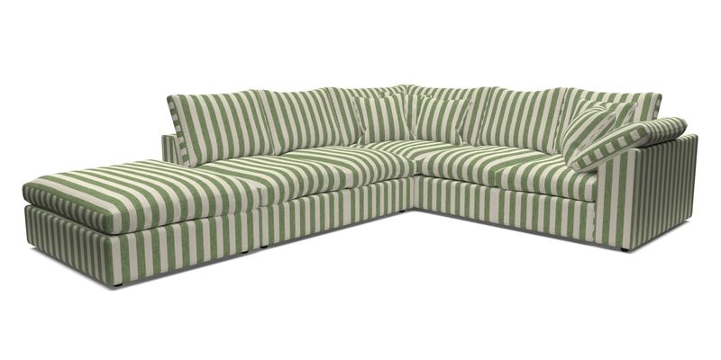 Big Softie Sloped Arm Large Corner Group RHF in Sahara Chalk