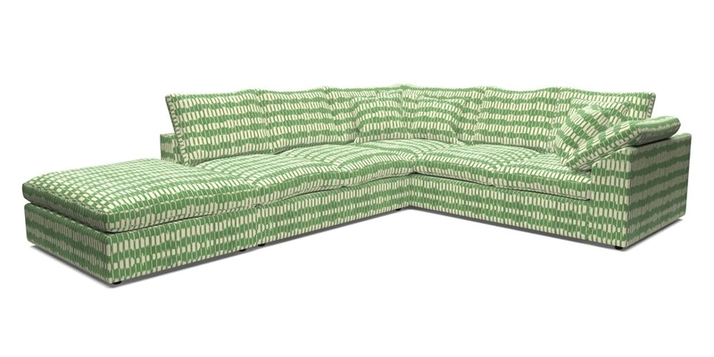 Big Softie Sloped Arm Large Corner Group RHF in Sahara Chalk