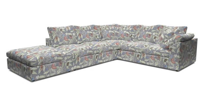 Big Softie Sloped Arm Large Corner Group RHF in Sahara Chalk