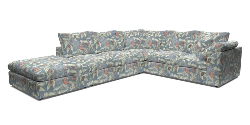 Big Softie Sloped Arm Large Corner Group RHF in Sahara Chalk