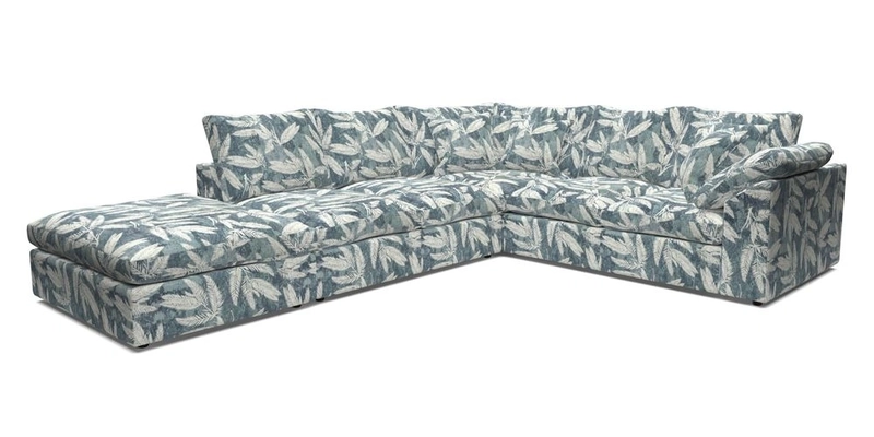 Big Softie Sloped Arm Large Corner Group RHF in Sahara Chalk