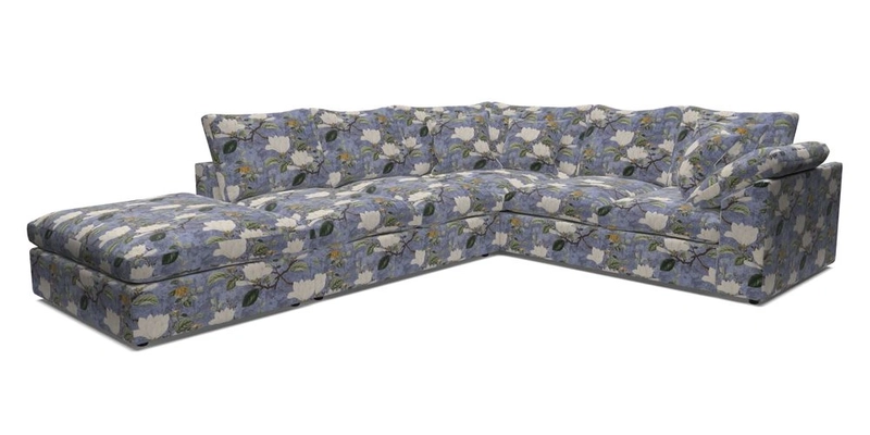 Big Softie Sloped Arm Large Corner Group RHF in Sahara Chalk