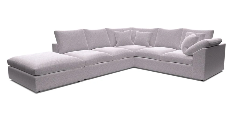 Big Softie Sloped Arm Large Corner Group RHF in Sahara Chalk