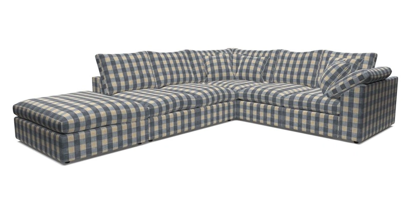 Big Softie Sloped Arm Large Corner Group RHF in Sahara Chalk