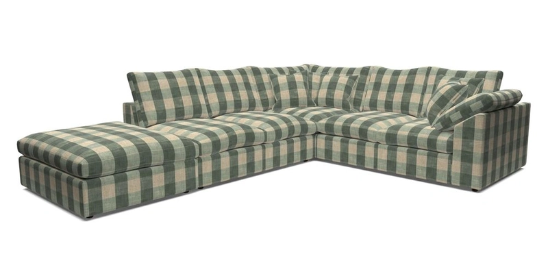 Big Softie Sloped Arm Large Corner Group RHF in Sahara Chalk