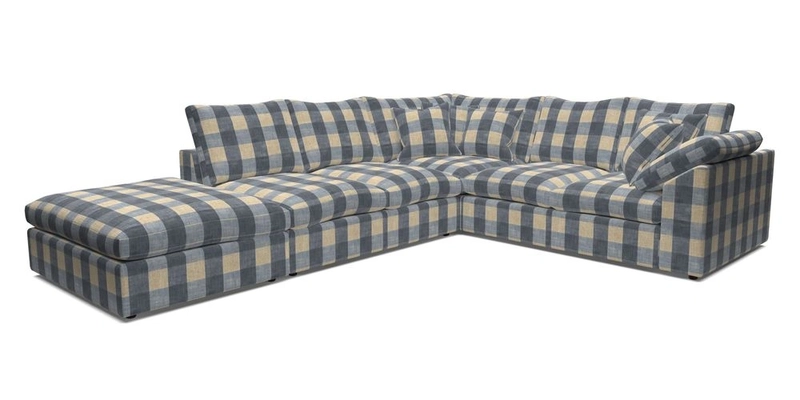 Big Softie Sloped Arm Large Corner Group RHF in Sahara Chalk
