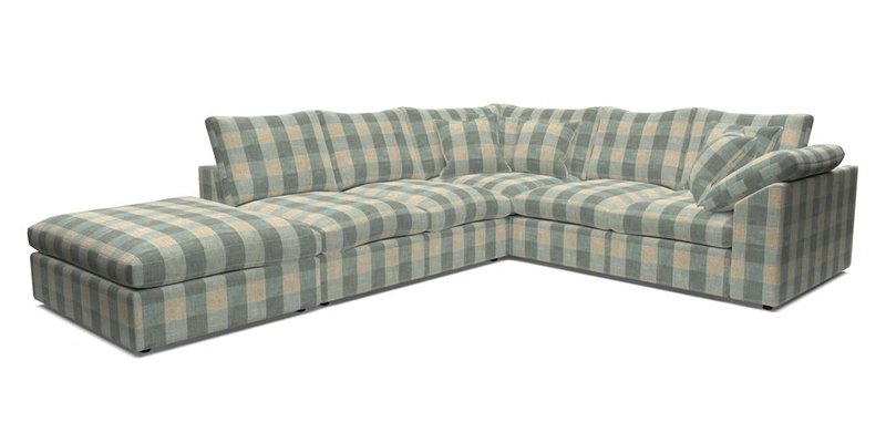 Big Softie Sloped Arm Large Corner Group RHF in Sahara Chalk