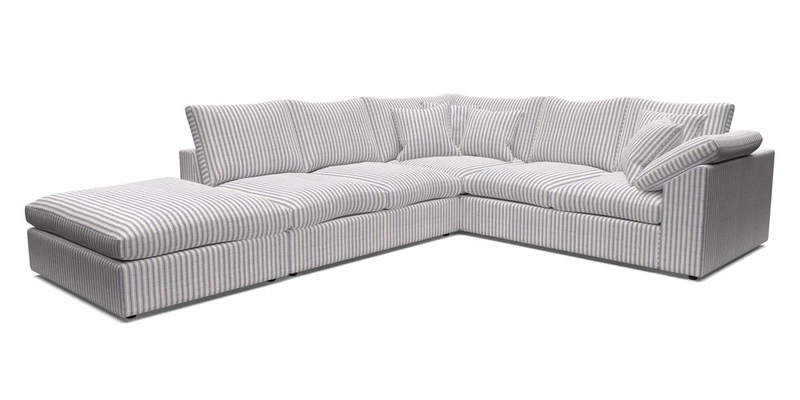Big Softie Sloped Arm Large Corner Group RHF in Sahara Chalk