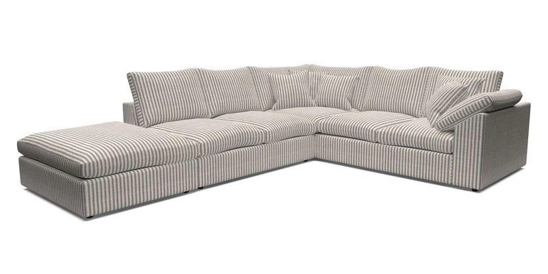 Big Softie Sloped Arm Large Corner Group RHF in Sahara Chalk