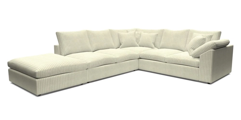 Big Softie Sloped Arm Large Corner Group RHF in Sahara Chalk