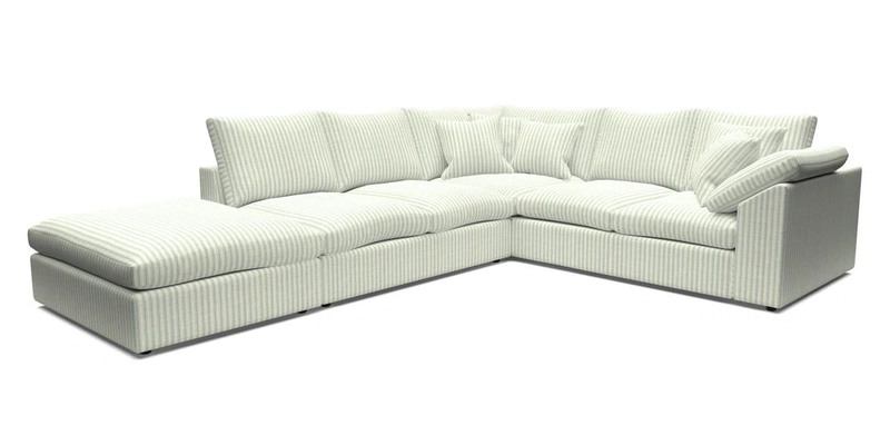 Big Softie Sloped Arm Large Corner Group RHF in Sahara Chalk