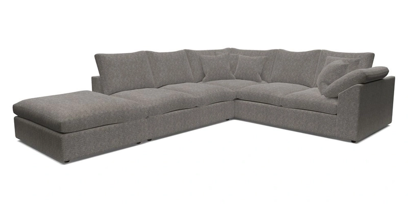 Big Softie Sloped Arm Large Corner Group RHF in Sahara Chalk