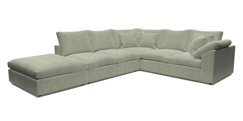 Big Softie Sloped Arm Large Corner Group RHF in Sahara Chalk