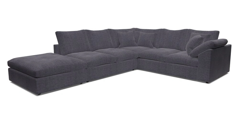 Big Softie Sloped Arm Large Corner Group RHF in Sahara Chalk