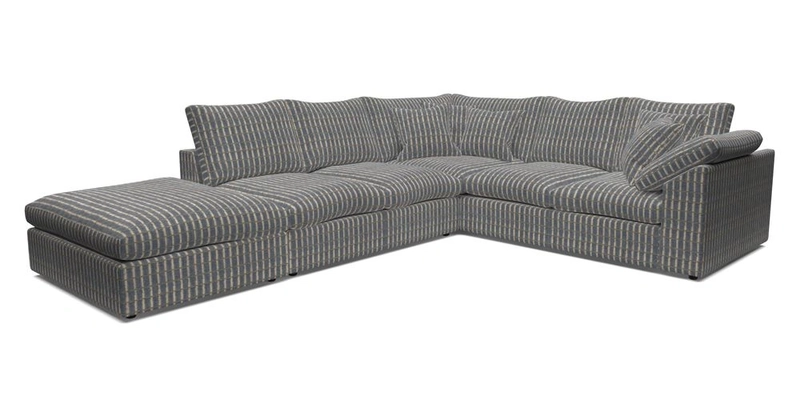 Big Softie Sloped Arm Large Corner Group RHF in Sahara Chalk