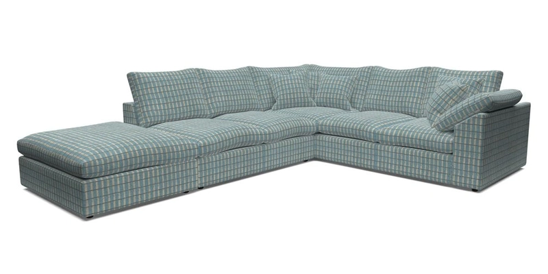 Big Softie Sloped Arm Large Corner Group RHF in Sahara Chalk