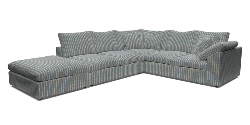 Big Softie Sloped Arm Large Corner Group RHF in Sahara Chalk