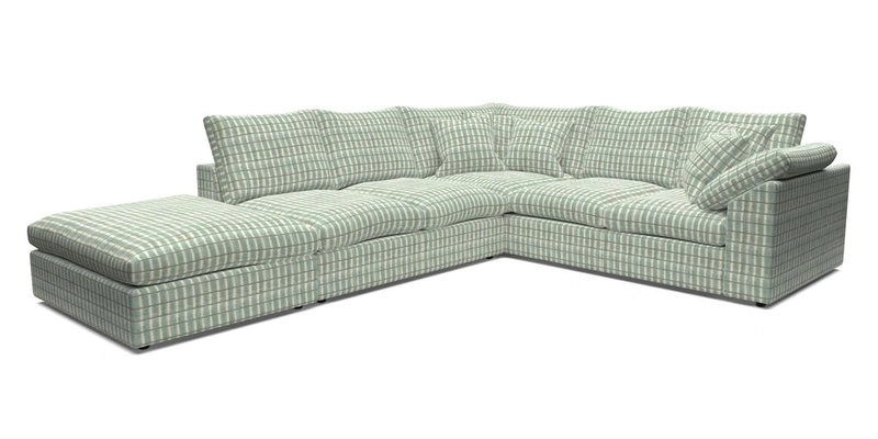Big Softie Sloped Arm Large Corner Group RHF in Sahara Chalk