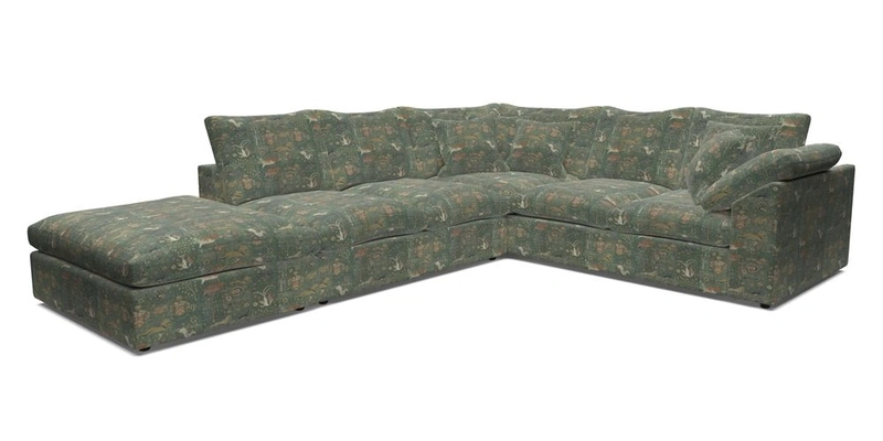 Big Softie Sloped Arm Large Corner Group RHF in Sahara Chalk