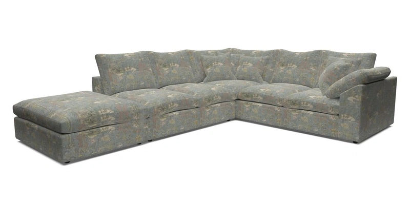 Big Softie Sloped Arm Large Corner Group RHF in Sahara Chalk