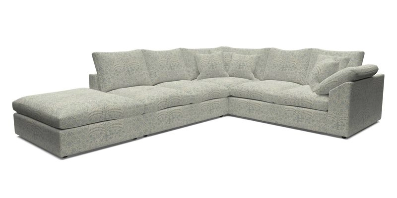 Big Softie Sloped Arm Large Corner Group RHF in Sahara Chalk