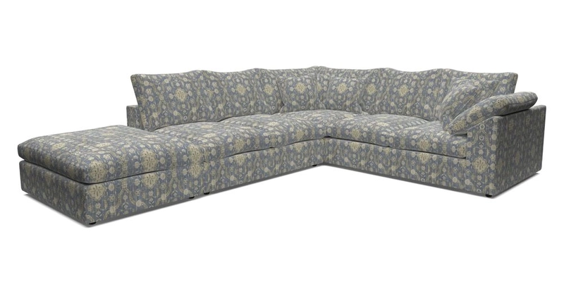 Big Softie Sloped Arm Large Corner Group RHF in Sahara Chalk