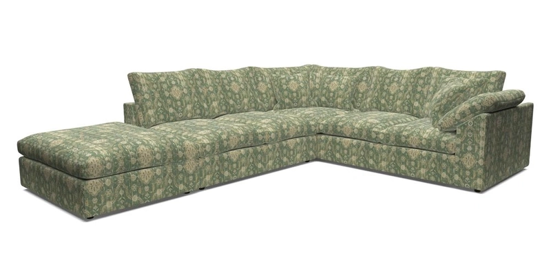 Big Softie Sloped Arm Large Corner Group RHF in Sahara Chalk