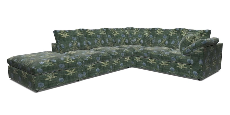 Big Softie Sloped Arm Large Corner Group RHF in Sahara Chalk