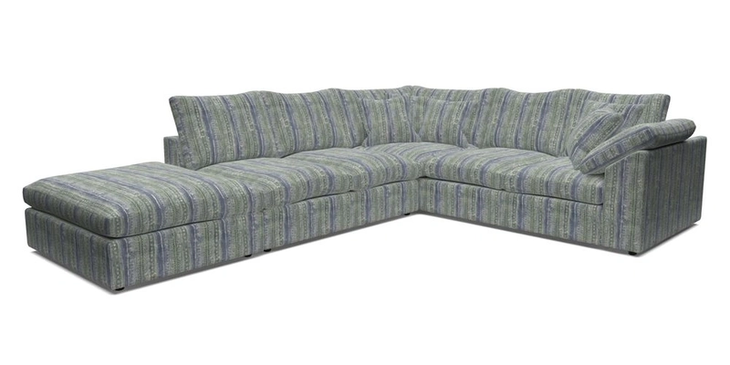 Big Softie Sloped Arm Large Corner Group RHF in Sahara Chalk