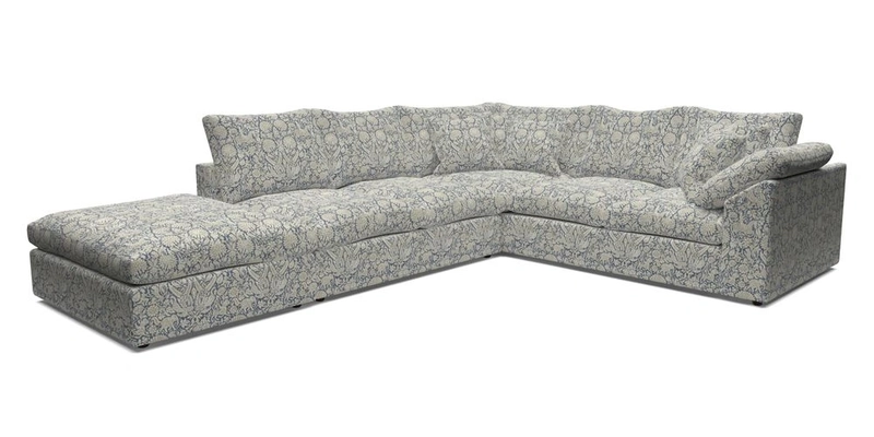 Big Softie Sloped Arm Large Corner Group RHF in Sahara Chalk
